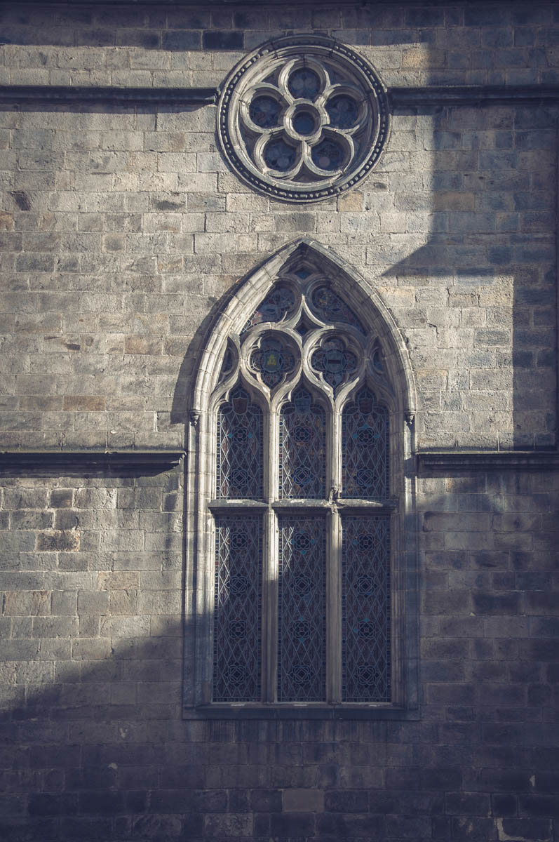 Window at George Heriot's School, Edinburgh